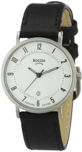 Boccia Damen-Armbanduhr Mit Lederarmband Dress 3296-01 von Boccia