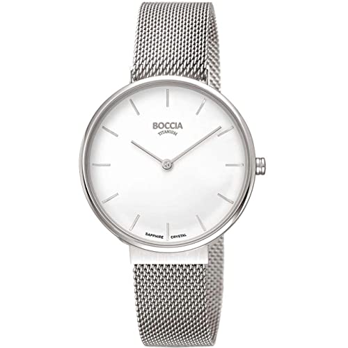 Boccia Damen Analog Quarz Uhr mit Titan Armband 3327-09 Boccia Damen Analog Quarz Uhr mit Titan Armband 3327-09 von Boccia