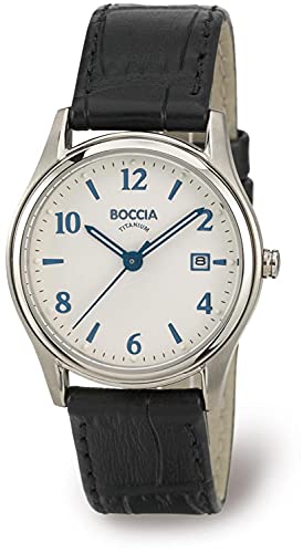 Boccia Damen-Armbanduhr XS Analog Leder 3199-01 von Boccia