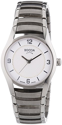 Boccia Damen-Armbanduhr XS Analog Quarz Titan 3229-01 von Boccia