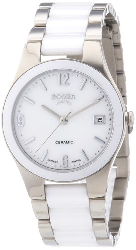 Boccia Damen-Armbanduhr XS Ceramic Analog Keramik 3189-01 von Boccia