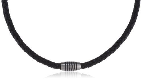 Boccia Damen-Collier Leder Schw. 0843-0345 von Boccia