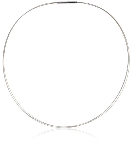Boccia Damen-Collier Stahl 3-Fach Bico 0804-0242 von Boccia