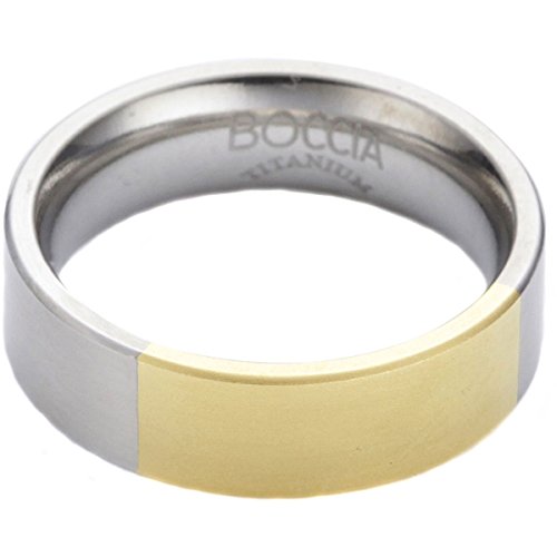 Boccia Damen-Ring Titan Bicolor Gr.66 0101-0466 von Boccia
