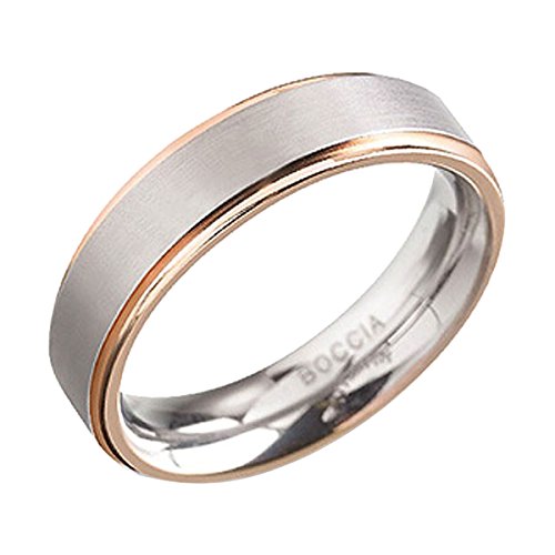 Boccia Damen-Ring Titan Gr. 58 (18.5) - 0134-0358 von Boccia