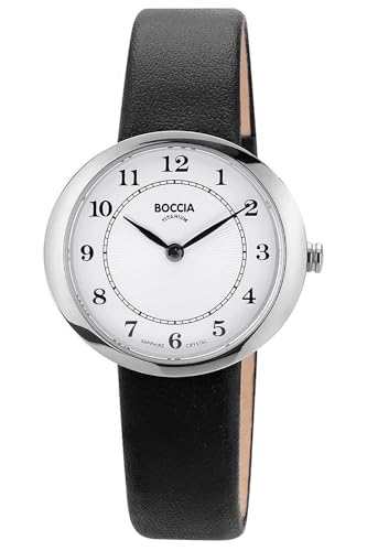 Boccia Damenarmbanduhr Titan Schwarz 3344-05 von Boccia