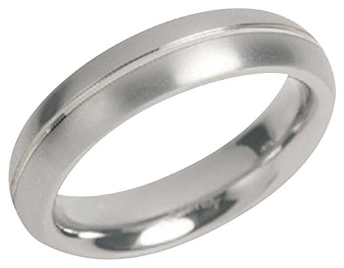Boccia Herren-Ring Titan gebürstet Gr. 66 (21.0) - 0130-0166 von Boccia