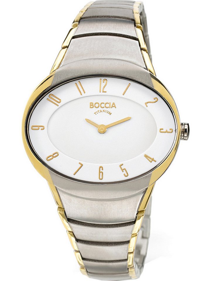 Boccia Quarzuhr Boccia 3165-11 Damenuhr Keramik Titanium 36mm 5ATM Boccia 3165-11 Damenuhr Keramik Titanium 36mm 5ATM von Boccia