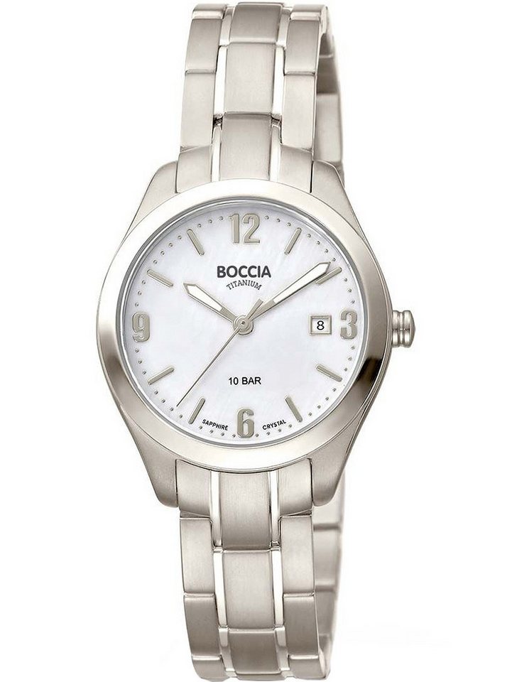 Boccia Quarzuhr Boccia 3317-01 Damenuhr Titanium 31mm 10ATM Boccia 3317-01 Damenuhr Titanium 31mm 10ATM von Boccia