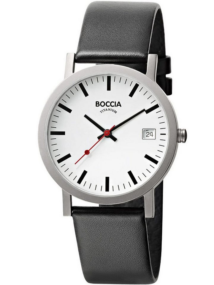 Boccia Quarzuhr Boccia 3622-01 Herrenuhr Titanium 38mm 5ATM Boccia 3622-01 Herrenuhr Titanium 38mm 5ATM von Boccia