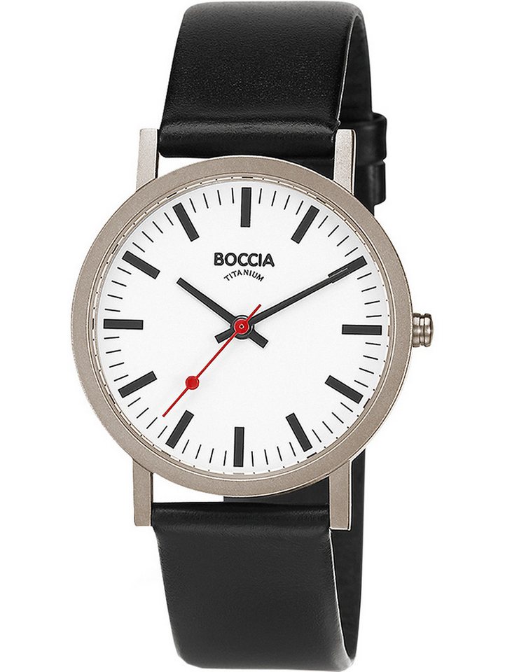 Boccia Quarzuhr Boccia 521-03 Herrenuhr Titanium 35mm 3ATM Boccia 521-03 Herrenuhr Titanium 35mm 3ATM von Boccia