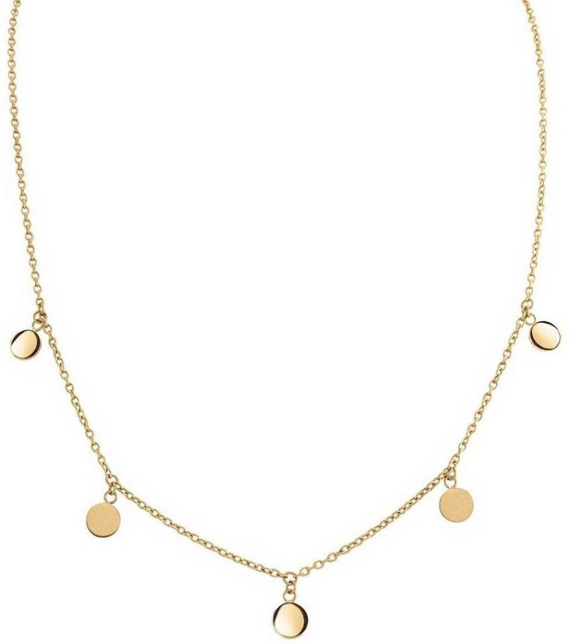 Boccia Silberkette Halskette mit 5 Plättchen Anhängern - Boccia Jewelry Modell: 08064-02 von Boccia