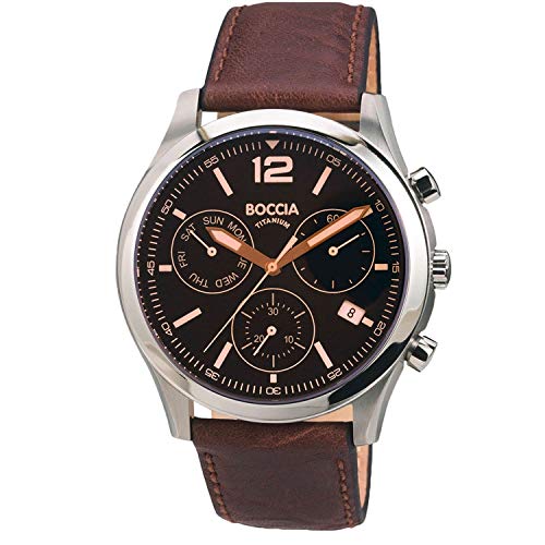 Boccia Titan Chronograph Herrenuhr 3757-01 von Boccia