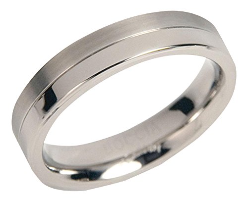 Boccia Unisex-Ring You and me Titan mattiert Gr. 66 (21.0) - 0129-0166 von Boccia