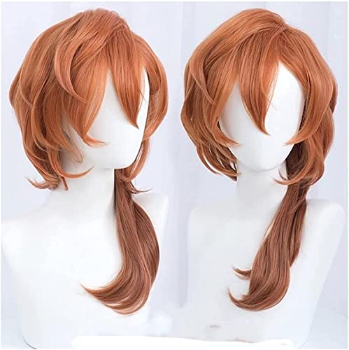 Chuya Nakahara Chuuya Cosplay Hitze Beständig Synthetische Haar Perücke von Boccte