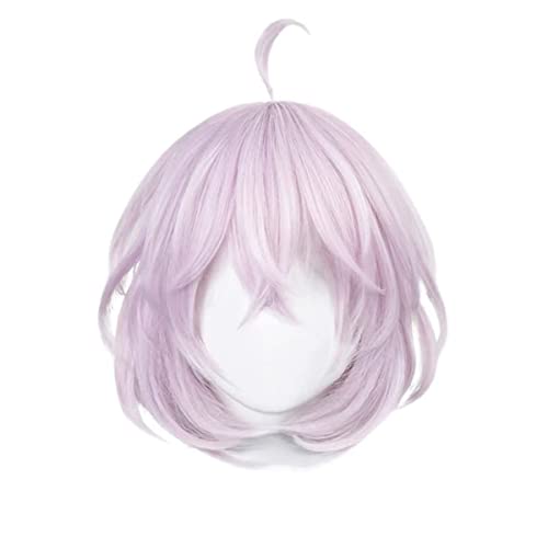 Senju Kawaragi Perücke Cosplay Rosa Kurze Haare Perücke Anime Kostüm mit Perücke Kappe von Boccte