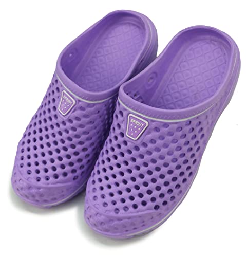 Bock op Kölle Sprint Sport Damen Clogs Gartenschuhe Pantoletten atmungsaktiv (Lila, eu_Footwear_Size_System, Adult, Numeric, medium, Numeric_38) von Bock op Kölle