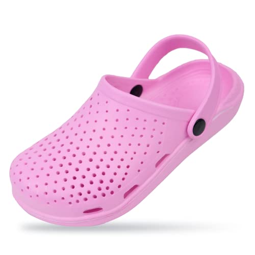 Bock op Kölle Sprint Sport Damen Clogs Gartenschuhe Pantoletten atmungsaktiv (Rosa, eu_Footwear_Size_System, Adult, Numeric, medium, Numeric_39) von Bock op Kölle