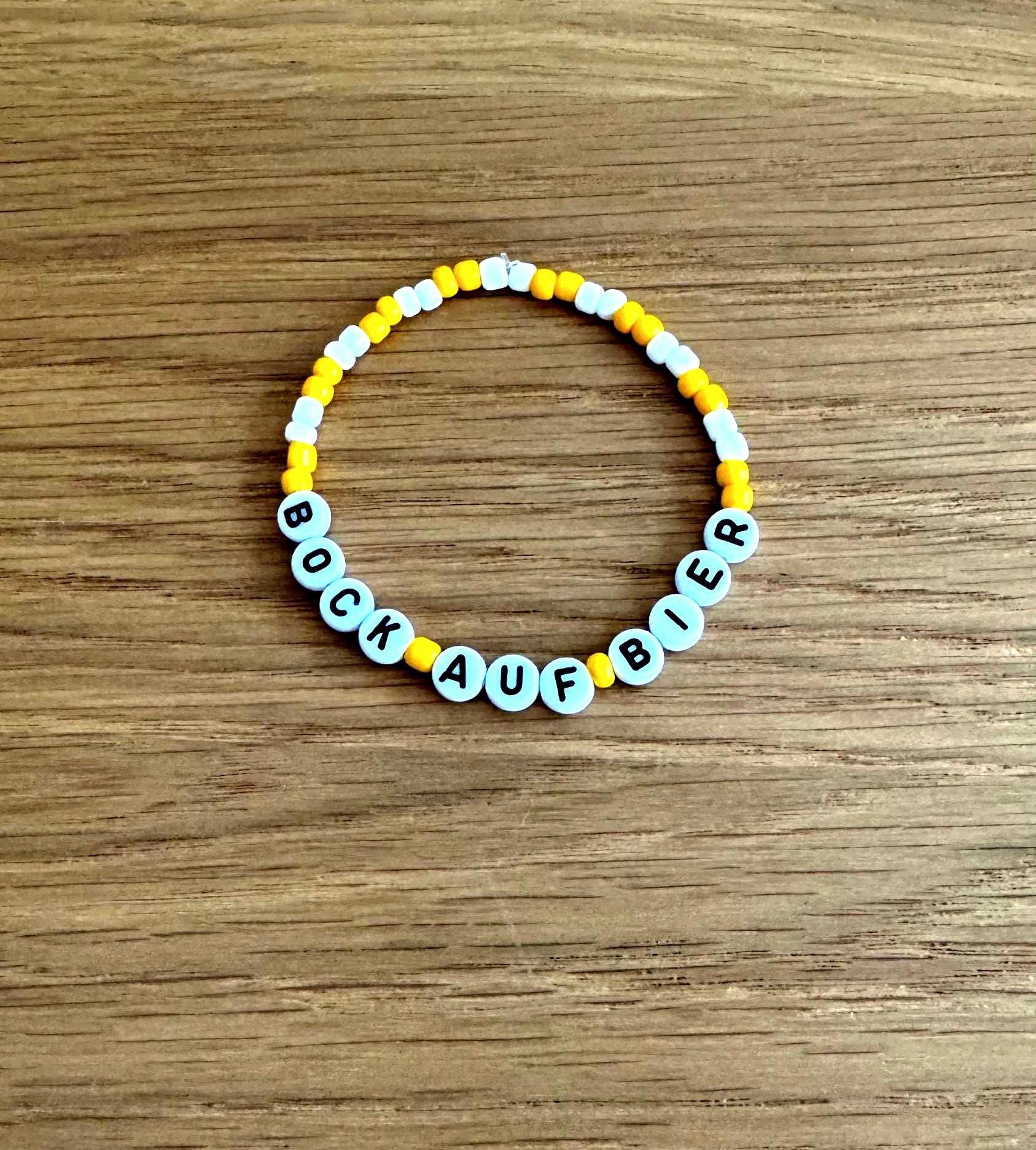 Perlenarmband „Bock Auf Bier" Perlenarmband „Bock Auf Bier" von BockAufBier