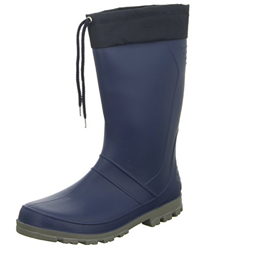 Bockstiegel Axel Gummistiefel in Übergrößen Blau 10006 DKL-blau/grau große Unisexschuhe, Größe:36 von Bockstiegel