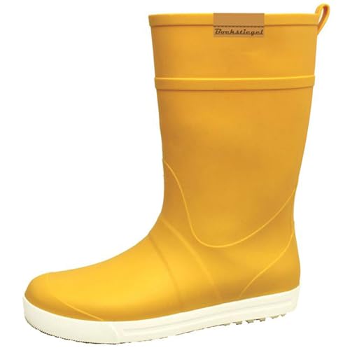 Bockstiegel Damen Gummistiefel Silke halbhoher Regenstiefel, Farbe:gelb/weiß, Größe:38 EU von Bockstiegel