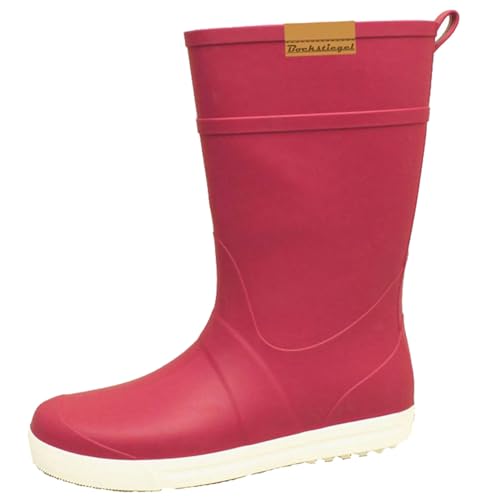 Bockstiegel Damen Gummistiefel Silke halbhoher Regenstiefel, Farbe:rot/weiß, Größe:40 EU von Bockstiegel