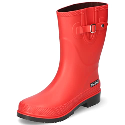 Bockstiegel Damen Gummistiefel Stylisch "JETTE-K" Rot GR. 41 von Bockstiegel