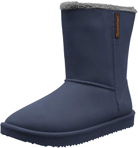 Bockstiegel Damen Gummistiefel Vanessa Warmfutter im Boot -Design, Blau, 39 EU von Bockstiegel