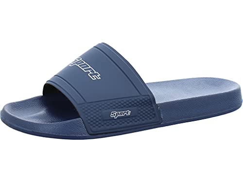 Bockstiegel Damen Herren Badepantolette Conny, Farbe:blau, Größe:40 EU von Bockstiegel