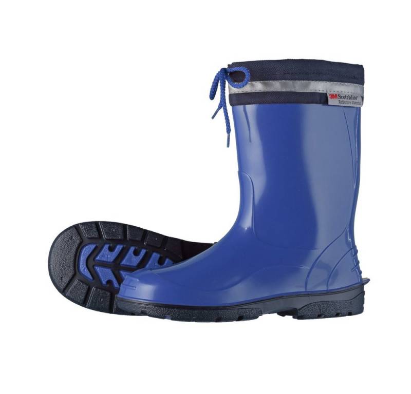Bockstiegel Gummistiefel Kinder Unisex Regenstiefel Kim mit rutschfester Sohle und Reflektoren von Bockstiegel
