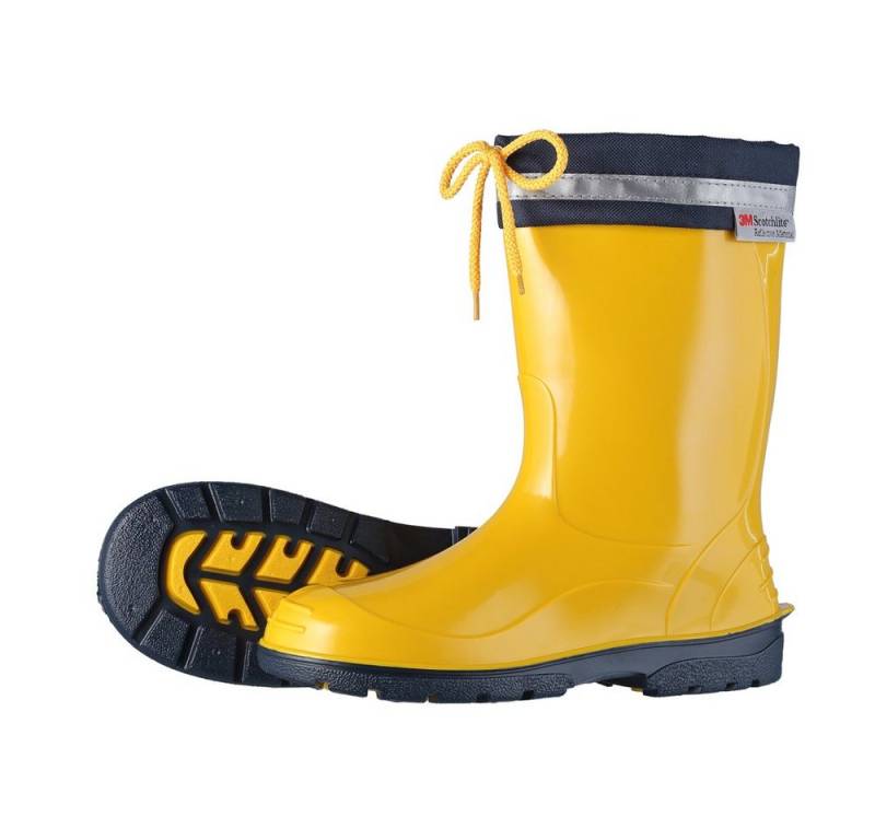 Bockstiegel Gummistiefel Kinder Unisex Regenstiefel Kim mit rutschfester Sohle und Reflektoren von Bockstiegel