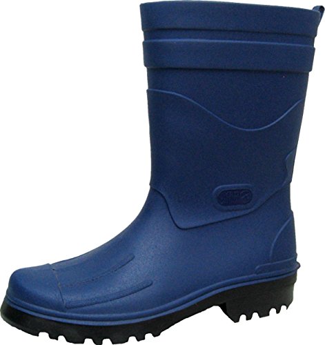 Bockstiegel Gummistiefel in Übergrößen Blau Dirk - Dk-Blau/Schwarz große Herrenschuhe, Größe:44 von Bockstiegel