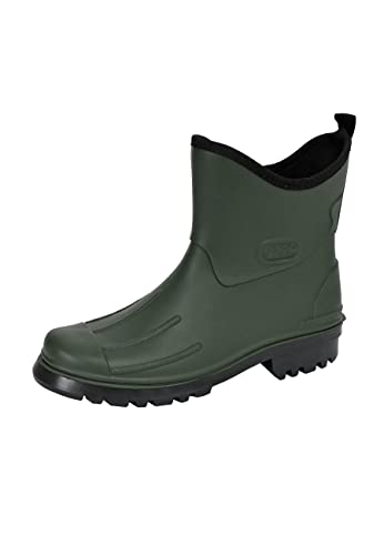 Bockstiegel Herren Jungen Gummistiefeletten Peter aus Polyvinylchorid (PVC), Farbe:oliv, Größe:42 EU von Bockstiegel