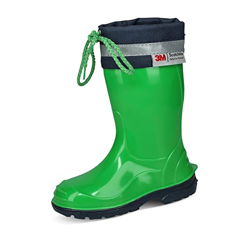 Bockstiegel Kim Jungen Regenstiefel 25, Grn von Bockstiegel