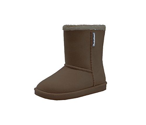 Bockstiegel Mädchen Gummistiefel Vanessa-Kid Warmfutter im Boot -Design | Braun | Gr. 31 von Bockstiegel