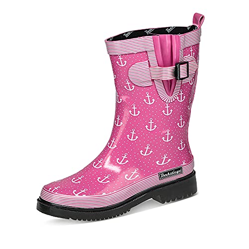 Bockstiegel Marleen Damen Gummistiefel, Farbe: Fuchsia/Weiß, Größe: 40 von Bockstiegel