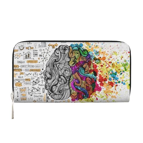 Bocvgbbrd Left and Right Brain Advantage Herren Ledergeldbörsen Herren Geldbörsen Herren Geldbörsen UK Kartenhalter Dokumentengeldbörsen Damengeldbörsen Ledergeldbörsen Geldbörse, Schwarz , von Bocvgbbrd