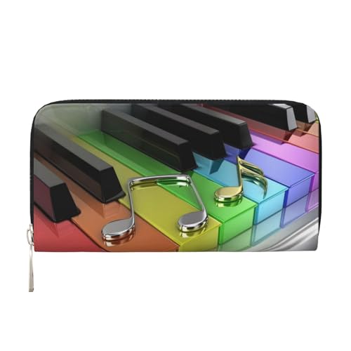 Bocvgbbrd Piano Key Herren Leder Geldbörsen Herren Geldbörsen Herren Geldbörsen UK Kartenhalter Dokumentenbörsen Damengeldbörsen Ledergeldbörsen Portemonnaie, Schwarz , Einheitsgröße, Modern von Bocvgbbrd