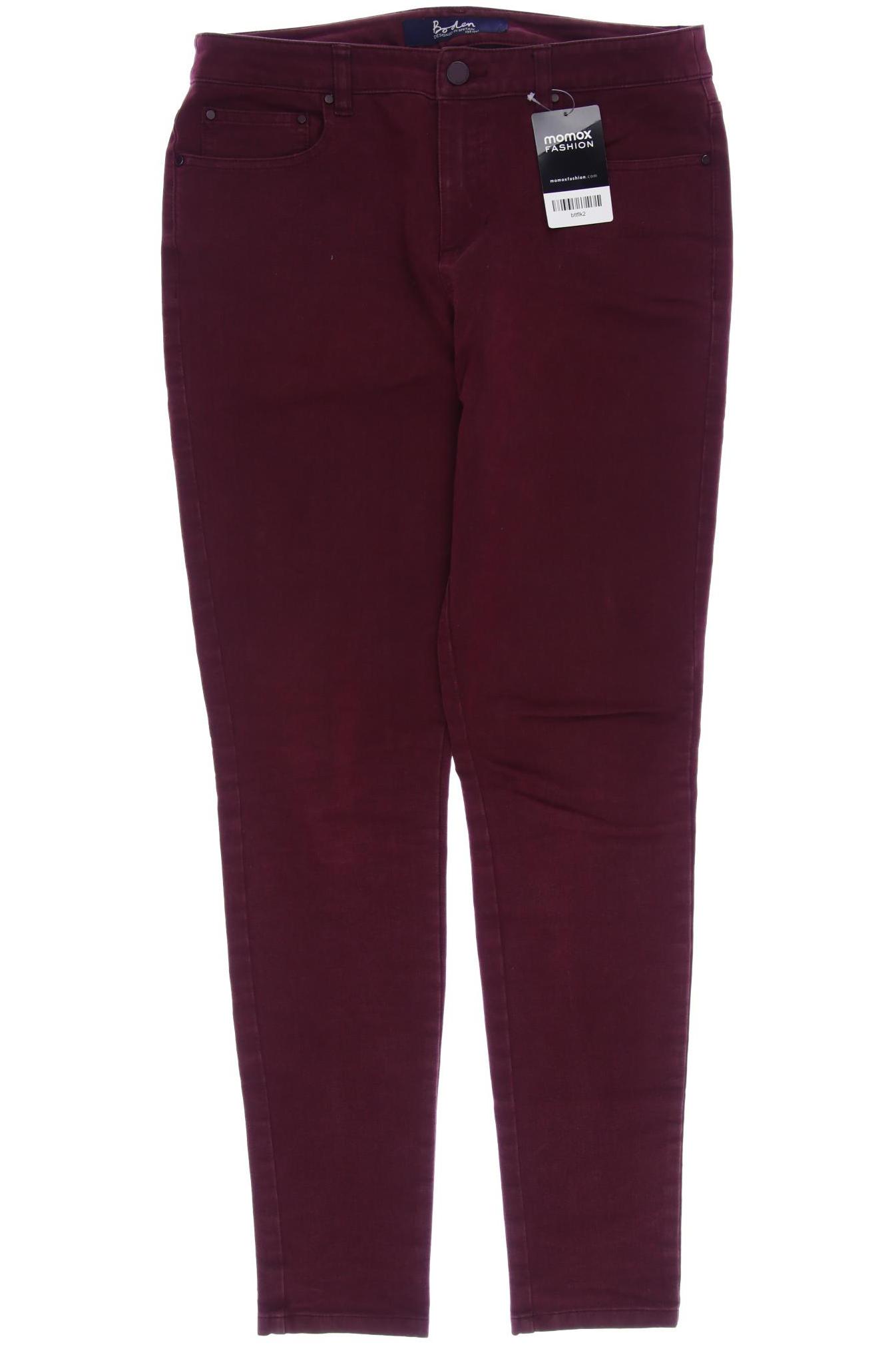 Boden Damen Jeans, bordeaux von Boden