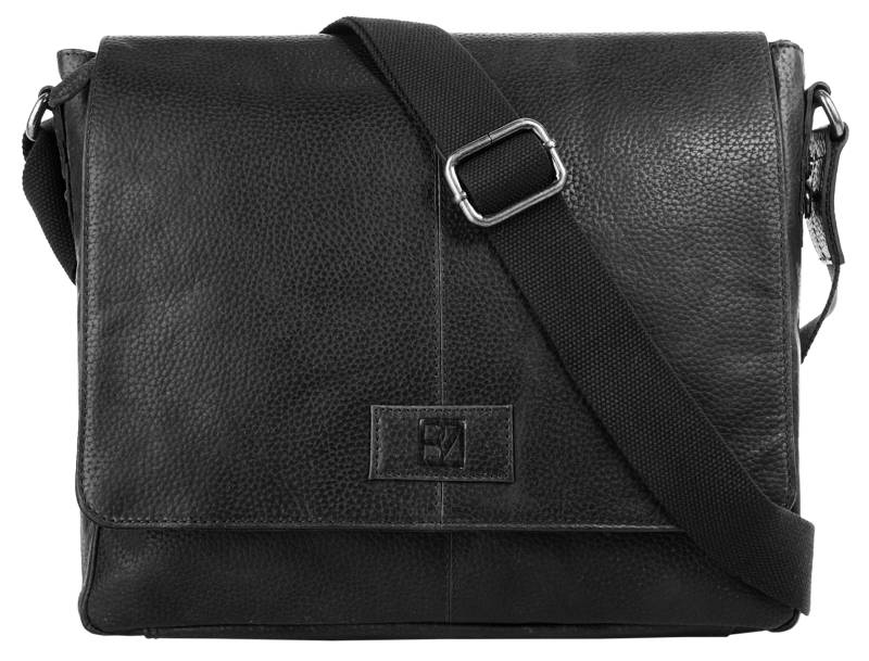 BODENSCHATZ Messenger Bag echt Leder von Bodenschatz