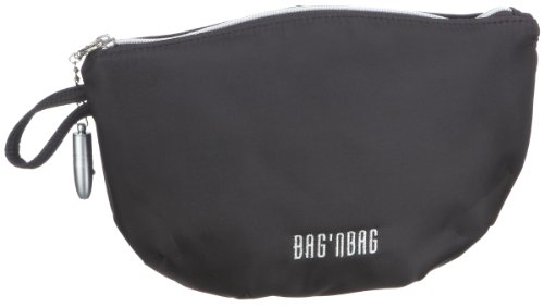 Bodenschatz 1-556 NY 01 Nylon, Damen Kosmetiktaschen, Schwarz (black 01), 27x8x17 cm (B x H x T) von Bodenschatz