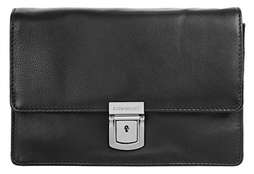 Bodenschatz Bodenschatz 8-490 BG Herren Henkeltaschen 20x15x5 cm (B x H x T), Schwarz (Black), 20x15x5 cm (B x H x T) von Bodenschatz