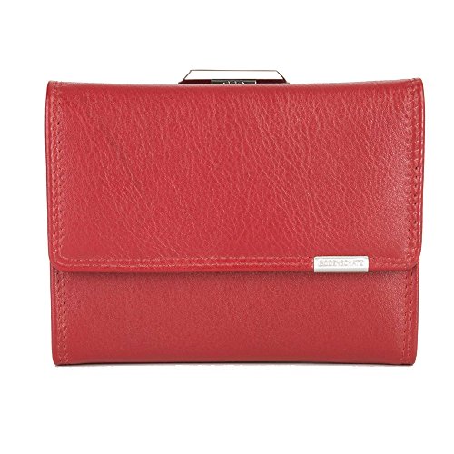 Bodenschatz Bodenschatz 8-697 KN Damen Geldbörsen 13x10x3 cm (B x H x T), Rot (red 19) von Bodenschatz