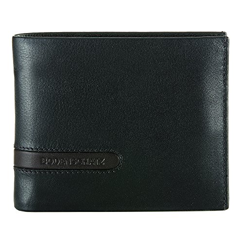 Bodenschatz Catania 8-284 CA 01 Herren Geldbörsen 13x10x3 cm (B x H x T), Schwarz (Black) von Bodenschatz