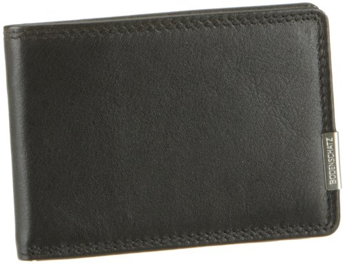 Bodenschatz Geldbörse aus Kings-Nappa-Vollrindleder schwarz von Bodenschatz