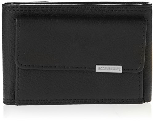 Bodenschatz Herren Wallet 8-735 KN Geldbörse, Schwarz (Black 001) von Bodenschatz