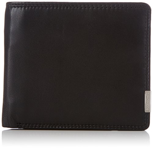 Bodenschatz Kings Nappa 8-694 KN 01 Herren Geldbörsen 12x11x3 cm (B x H x T), Schwarz (black) von Bodenschatz