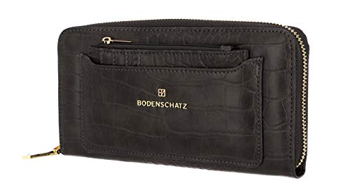 Bodenschatz Zip Around Wallet L Grey von Bodenschatz