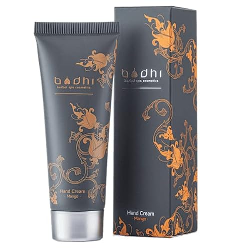 BODHI® Handcreme MANGO 50g | mit pflanzlichen Ölen | Shea- und Kakaobutter | Regenerierend | BIO & VEGAN von BODHI