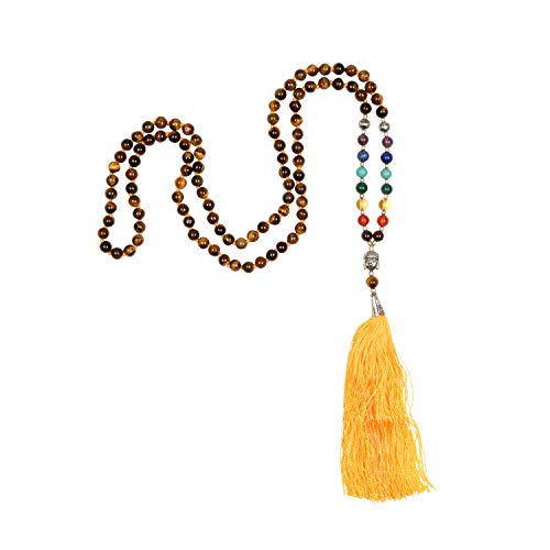 Bodhi Mala 7 Chakren mit Türkis, 108 Perlen von Bodhi